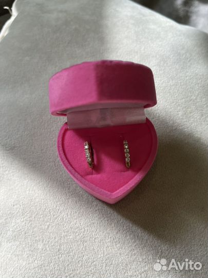Серьги золотые, 1,7 гр