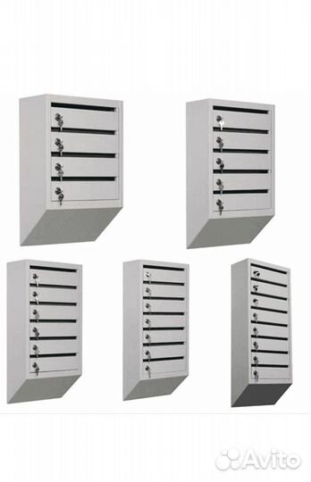 Почтовые ящики в подъезд (новые)
