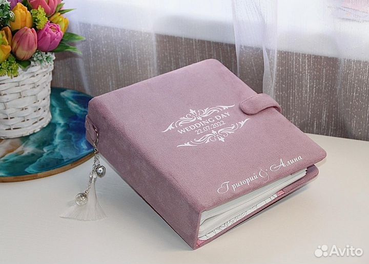 Свадебный файловый фотоальбом (ручнаяработа)