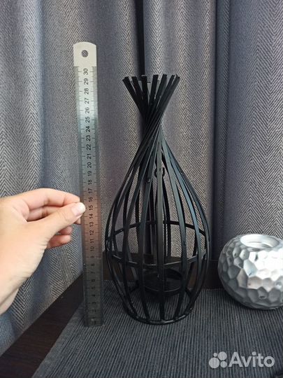 Подсвечник, аромалампа, свечи