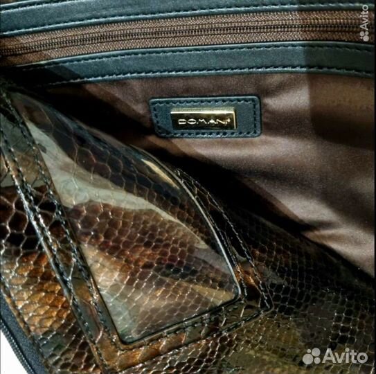 Клатч из натуральной кожи. Новый