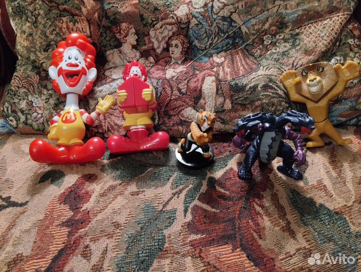 Игрушки из макдональдса