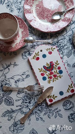 Фарфоровая сырная доска