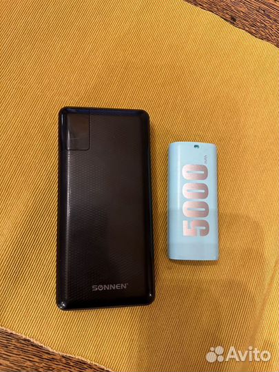 Powerbank внешний аккумулятор 5000 mah и 20000 mah