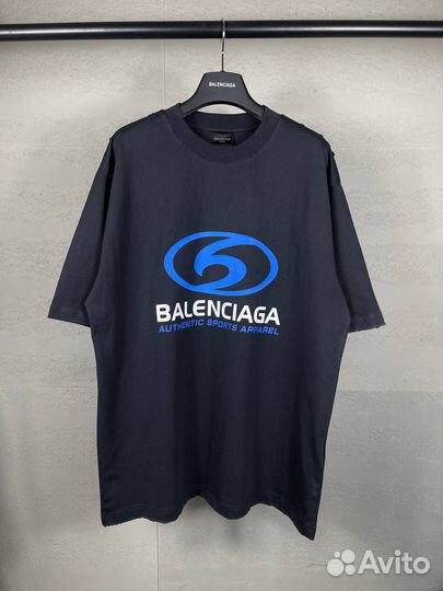 Футболка Balenciaga speed оверсайз (топ 2024)