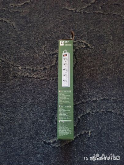 Сетевой фильтр Defender 3 метра, 10А Белый