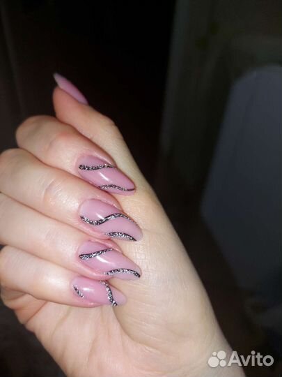 Педикюр, Наращивание, маникюр