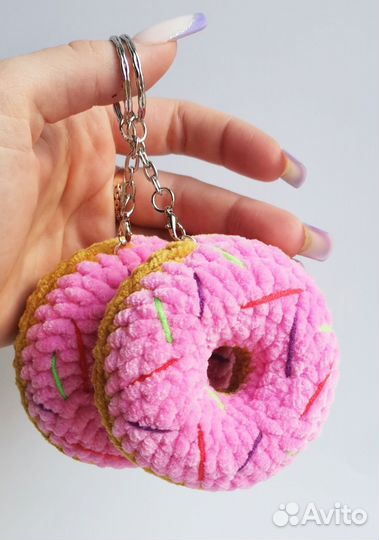 Брелок пончик