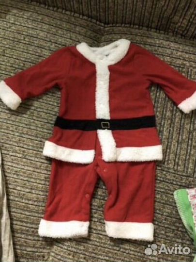 Новогодний костюм санты клауса