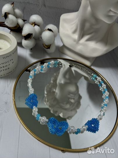Ожерелье из бисера