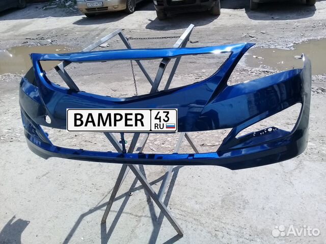Бампер Хендай Солярис. Все Цвета
