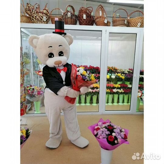 Ростовая кукла Мишка Айвори