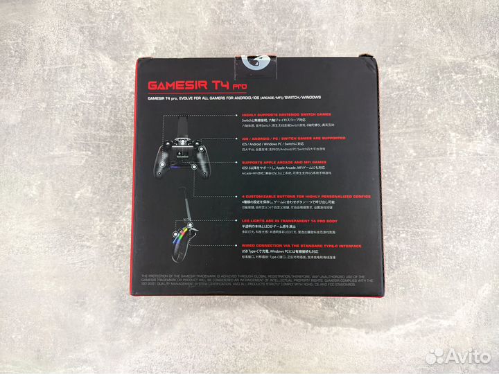 Геймпад GameSir T4 pro