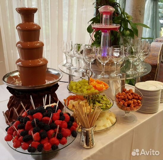 Шоколадный фонтан аренда