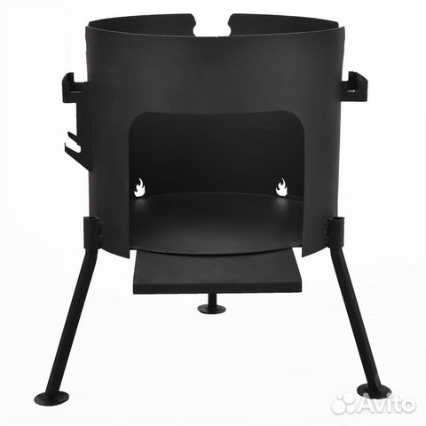 Печь под казан 8-10л сталь 2мм