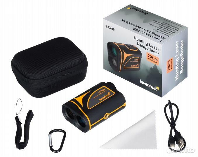 Лазерный дальномер для охоты Levenhuk (США) новый