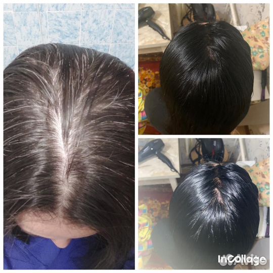 Однотонное окрашивание