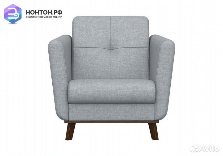 Кресло Лайм серое