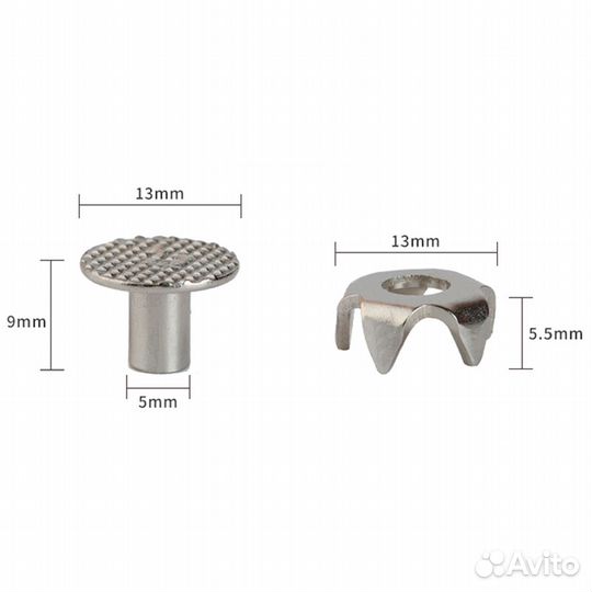 Запасные шипы для ледоходов ледоступов корона 5 шт