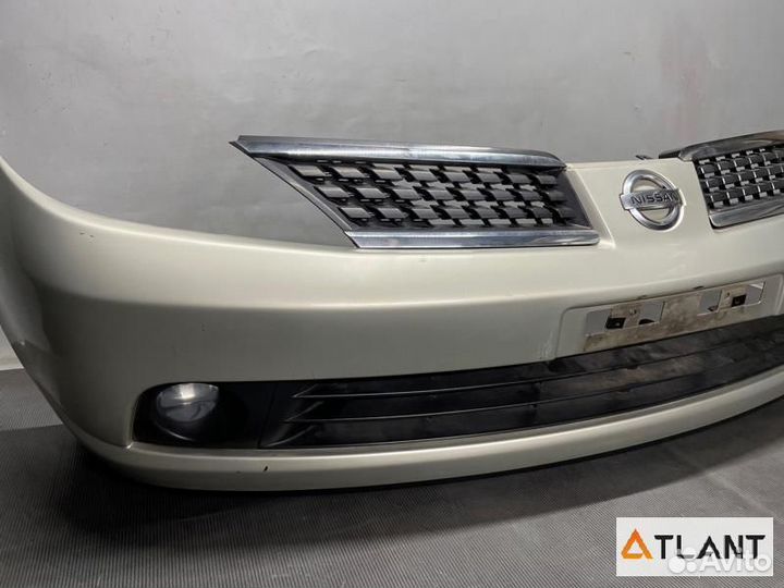 Бампер передний nissan tiida