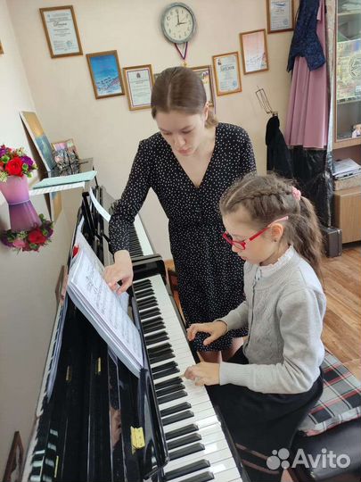 Уроки фортепиано, сольфеджио, теории музыки