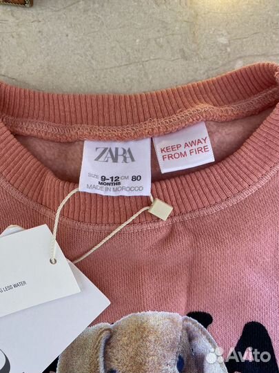 Толстовка детская Zara оригинал 80