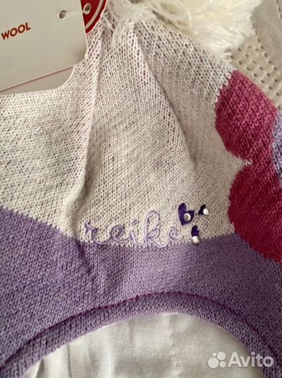 Шапка шлем для девочки новая Reike