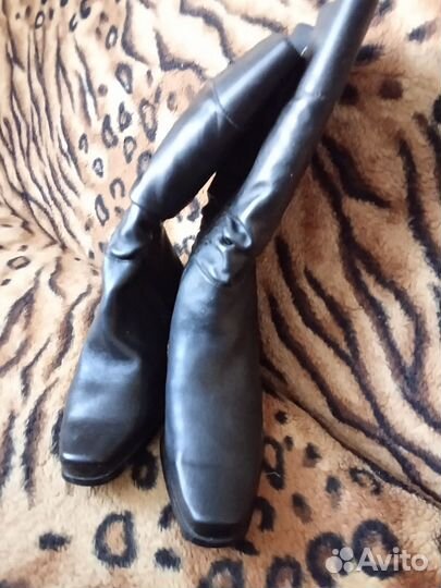 Сапоги женские зимние натуральная кожа