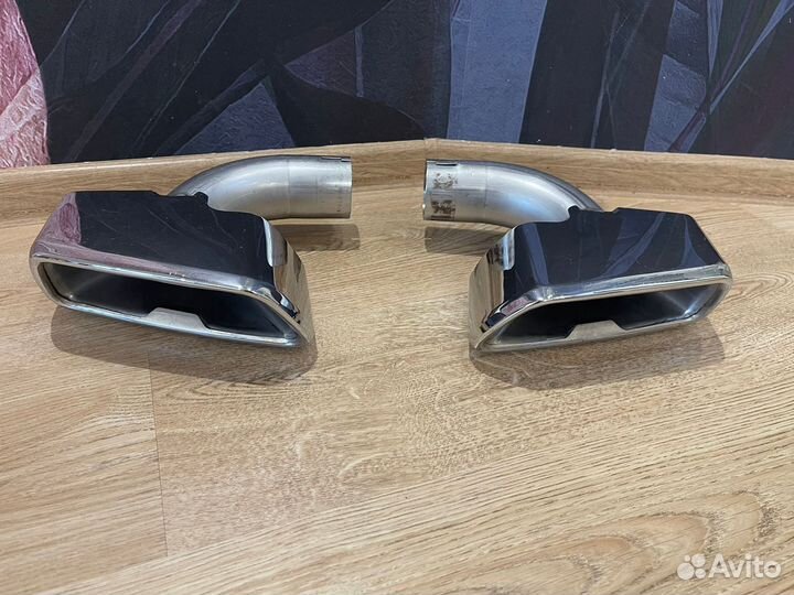 Насадки глушителя bmw g30 m performance