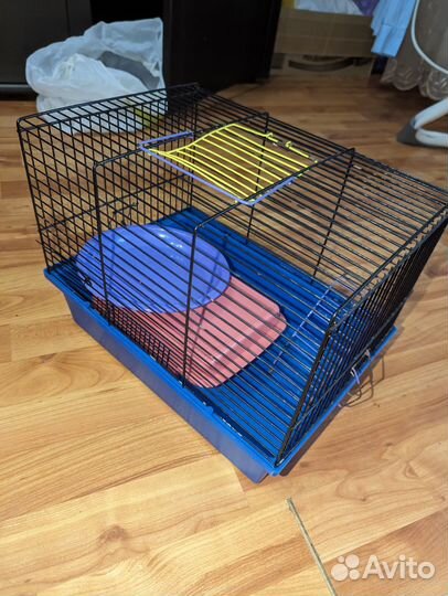 Клетка, гамак и переноска для грызунов