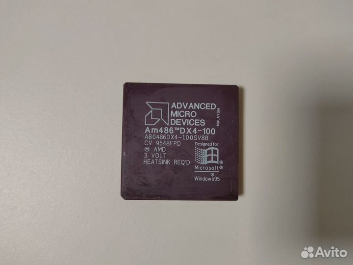 Процессор AMD Am486 dx4-100