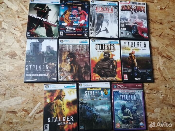 Компьютерные игры диски для пк