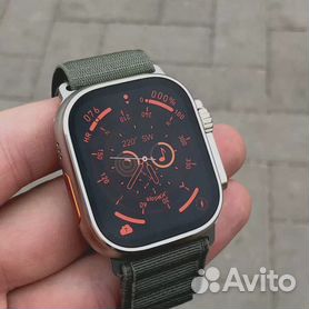 Apple Watch 8 ultra с оригинальным меню