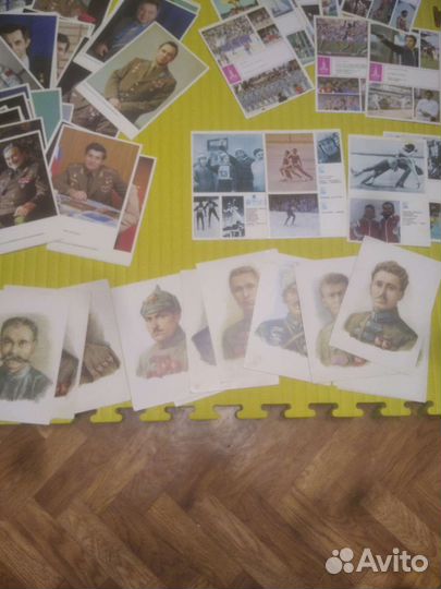 Открытки из наборов СССР