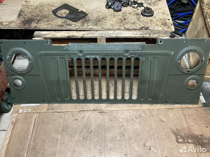 Облицовка радиатора газ 66