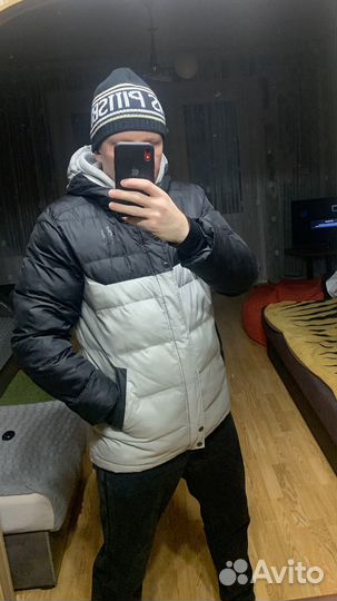 Пуховик мужской reebok