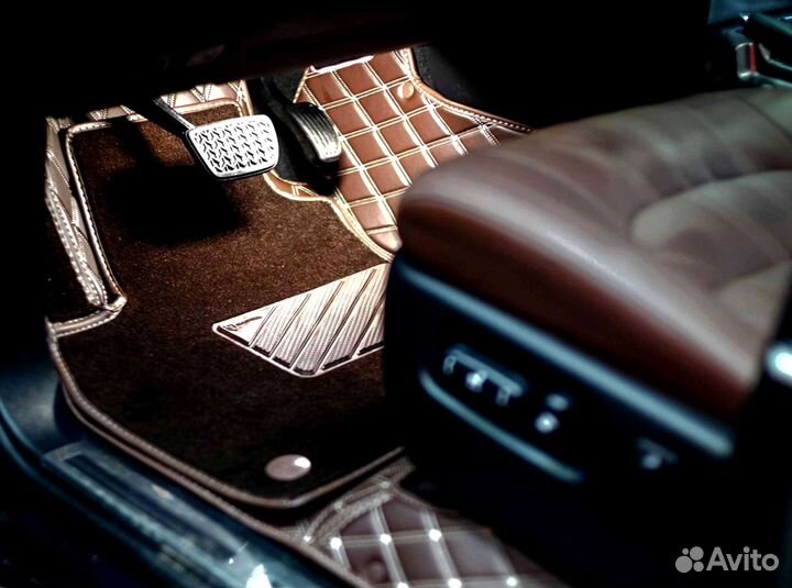 Коврик в багажник на Toyota Land Cruiser 200 2021г