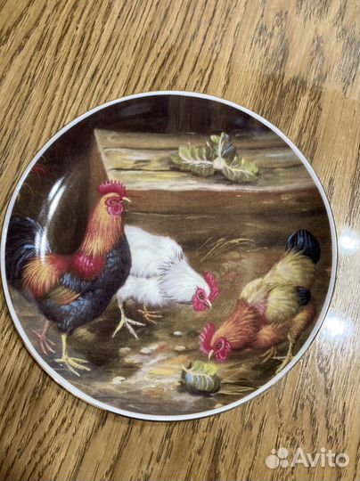 Настенная тарелка чехия