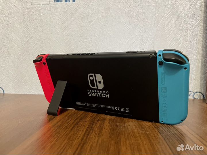 Nintendo Switch Rev 1 прошитая кефир 256 Gb