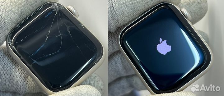 Замена стекла Apple Watch