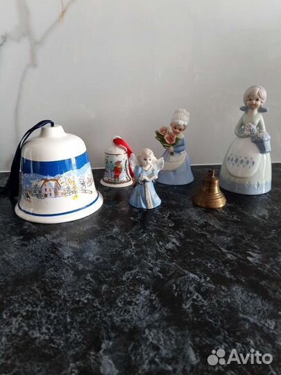 Колокольчики фарфоровые