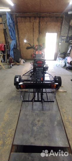 Платформа для перевозки мотоцикла