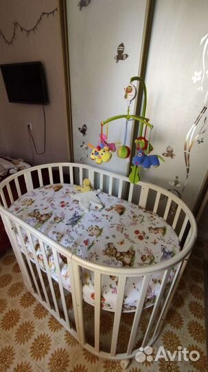 Детская кроватка трансформер 7 в 1