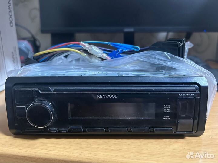 Магнитола kenwood KMM-105AY