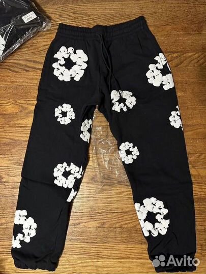 Denim Tears штаны,черные(Оригинал)