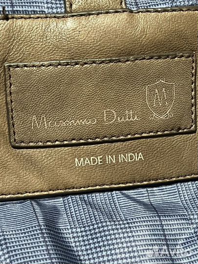 Кожаная куртка massimo dutti мужская