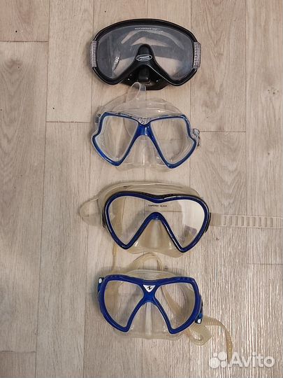 Маски для плавания Mares, aqua lung sport