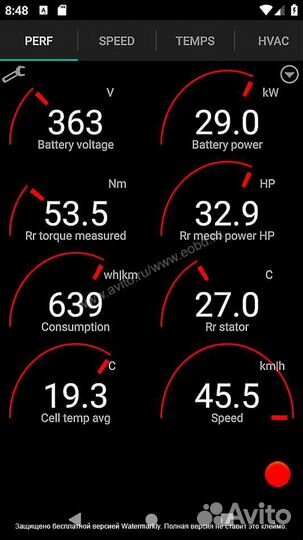 Кабель-адаптер для диагностики Tesla Model S и X