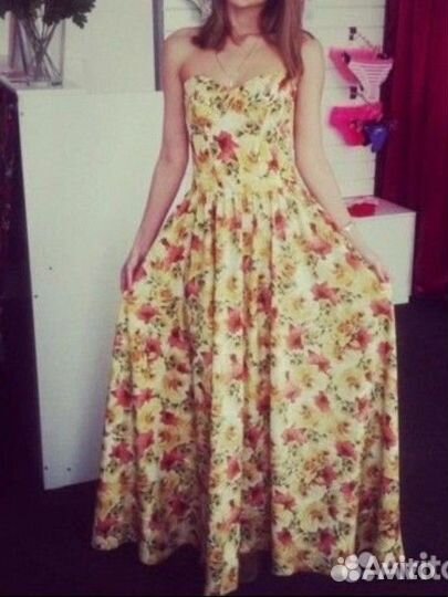 Платье женское длинное 40-44