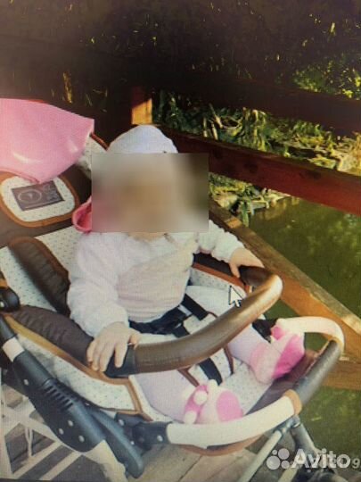 Коляска 2 в 1 бу